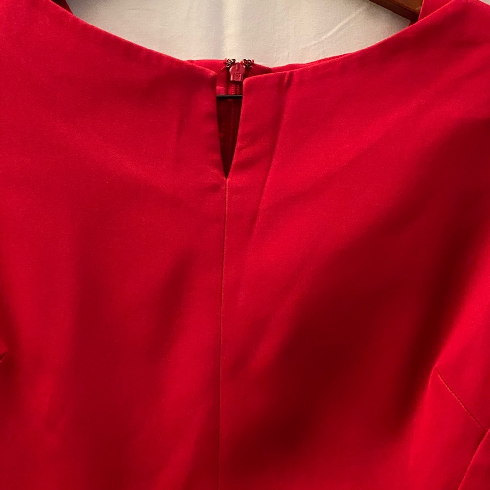 L.k. Bennett D R Tancy Dress Raspberry Size 8 , - Picture 4 of 9